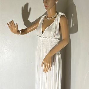 Chelsea and Violet White Maxi Dress